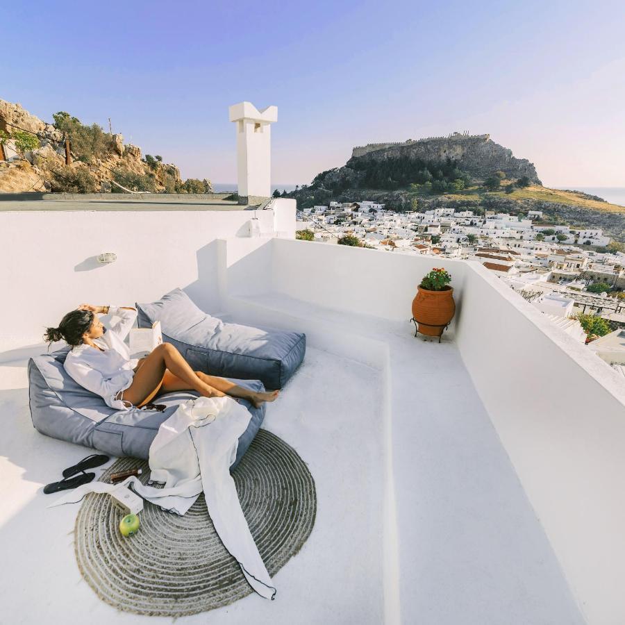 Arte Lindos Suites Exteriör bild